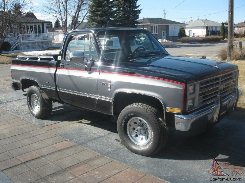 1986 Chevy Silverado 4x4 for Sale Craigslist