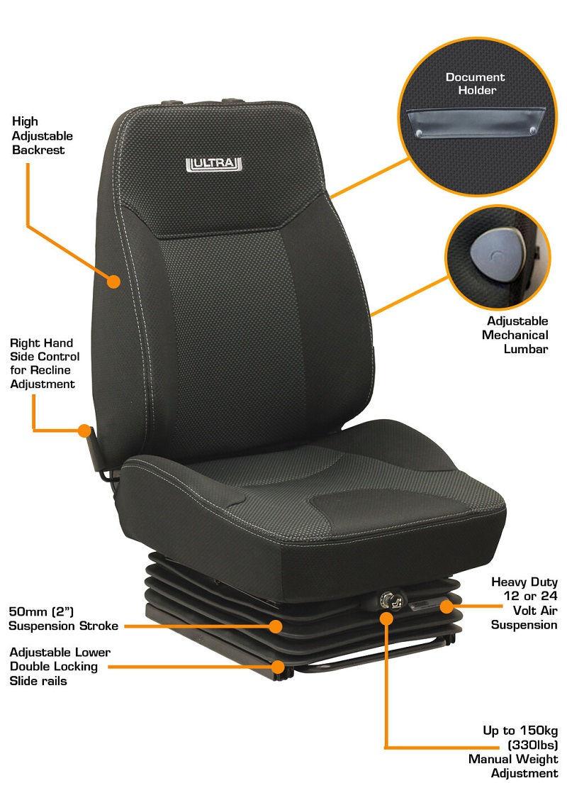 Best Air Ride Seat for Semi Truck