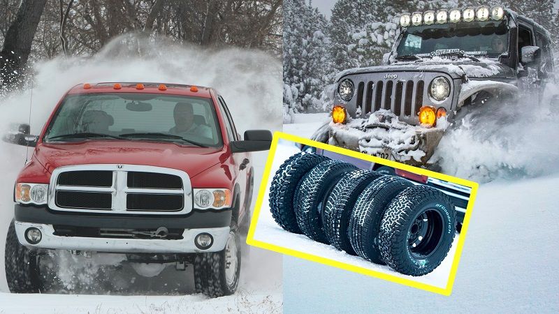 Best All Round Pickup Truck Tire for Snow and Mud