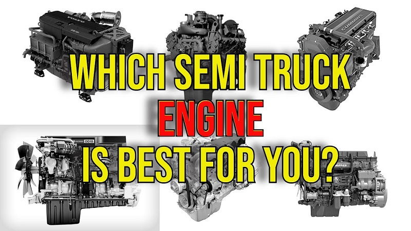 Best Engine Semi Truck