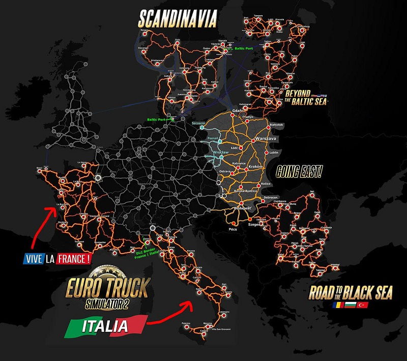 Best DLC for Euro Truck Simulator 2