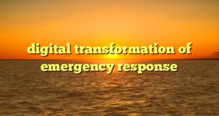 digital transformation of emergency response