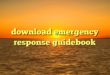 download emergency response guidebook