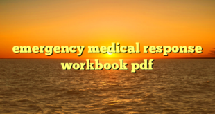 emergency medical response workbook pdf