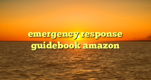 emergency response guidebook amazon