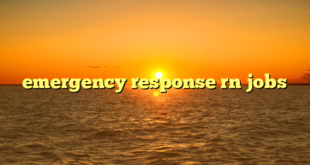 emergency response rn jobs