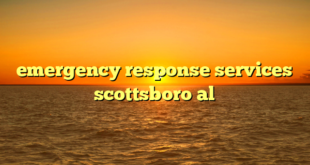 emergency response services scottsboro al