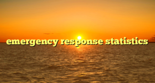 emergency response statistics