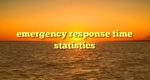 emergency response time statistics