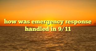 how was emergency response handled in 9/11