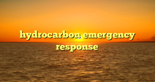 hydrocarbon emergency response