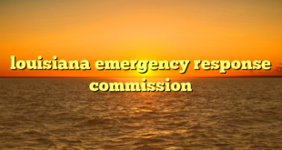 louisiana emergency response commission