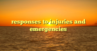 responses to injuries and emergencies